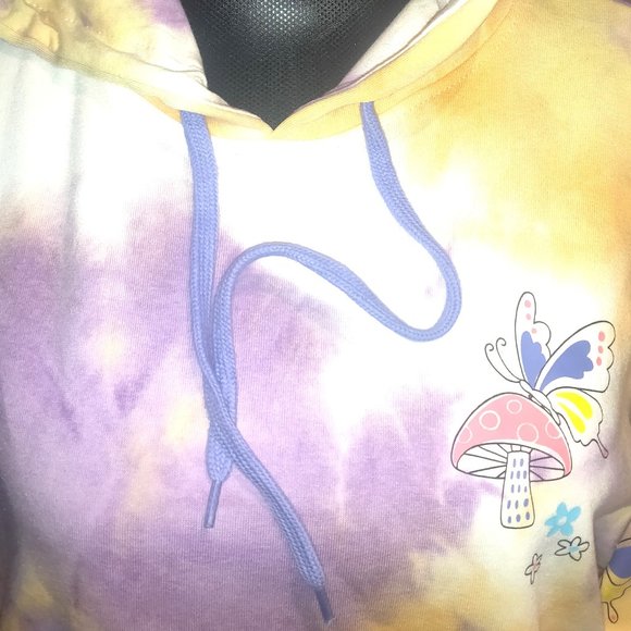 alab A-Lab Womens Size M Freela Mushroom Tie Dye Hoodie - Picture 5 of 9